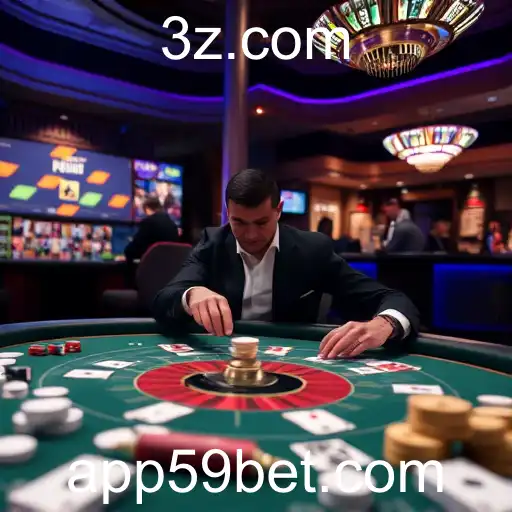 A Imersão do Cassino Ao Vivo no 59bet